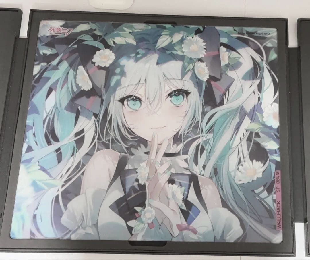 WALLHACK ガラスマウスパッド（初音ミク）SP-004 箱付き