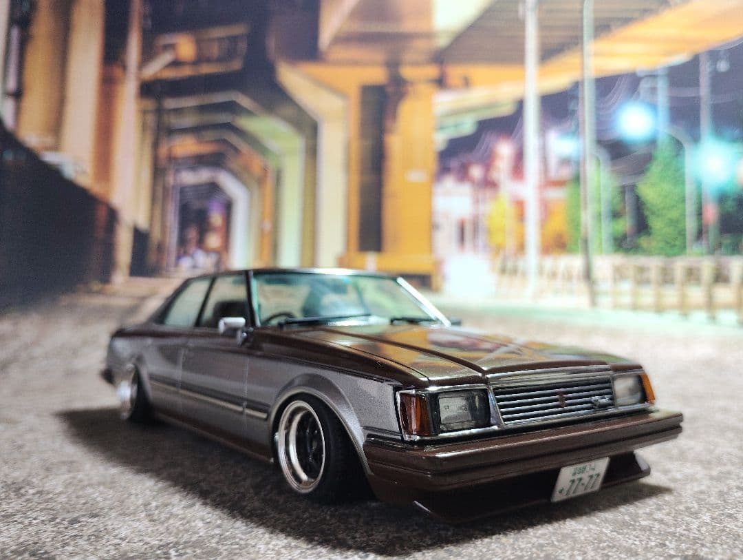 アリイ(マイクロエース) 1/24 GX61マークⅡ前期 完成品 - メルカリ