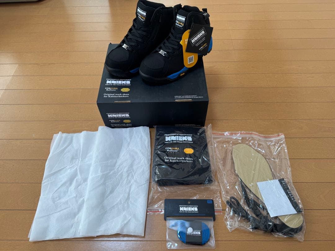 KNICKS ニックス 安全靴CORDURA コーデュラ 26.5 新品未使用 KNICKS ニックス 安全靴 セーフティーシューズ AZ-58801 |｜ワーク