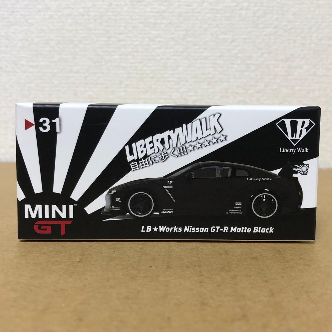 MINI GT ミニGT　リバティウォーク　日産 GT-R　マットブラック