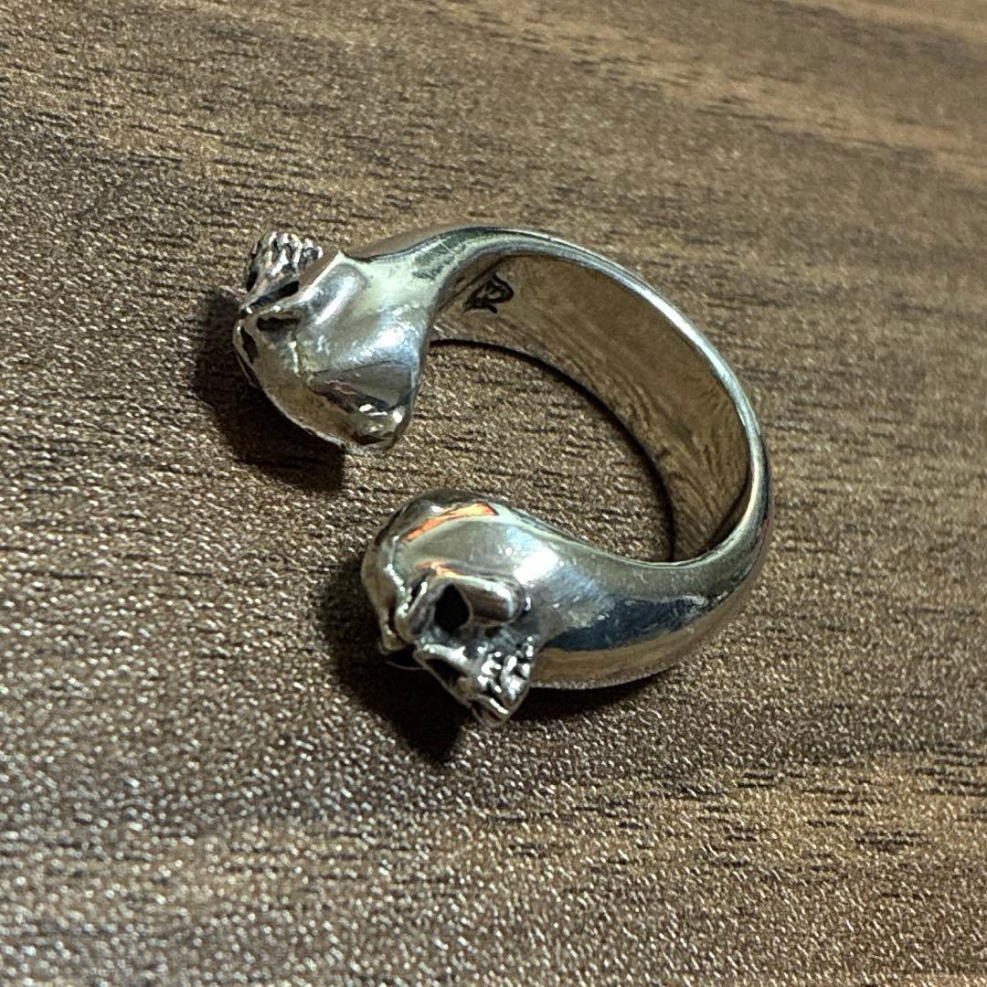 サーティーンデザインズ ダブルマッドフェイスリング