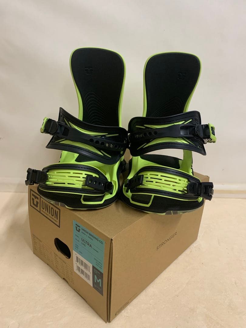 UNION ULTRA ビンディング レディースM ライムグリーン UNION ユニオン