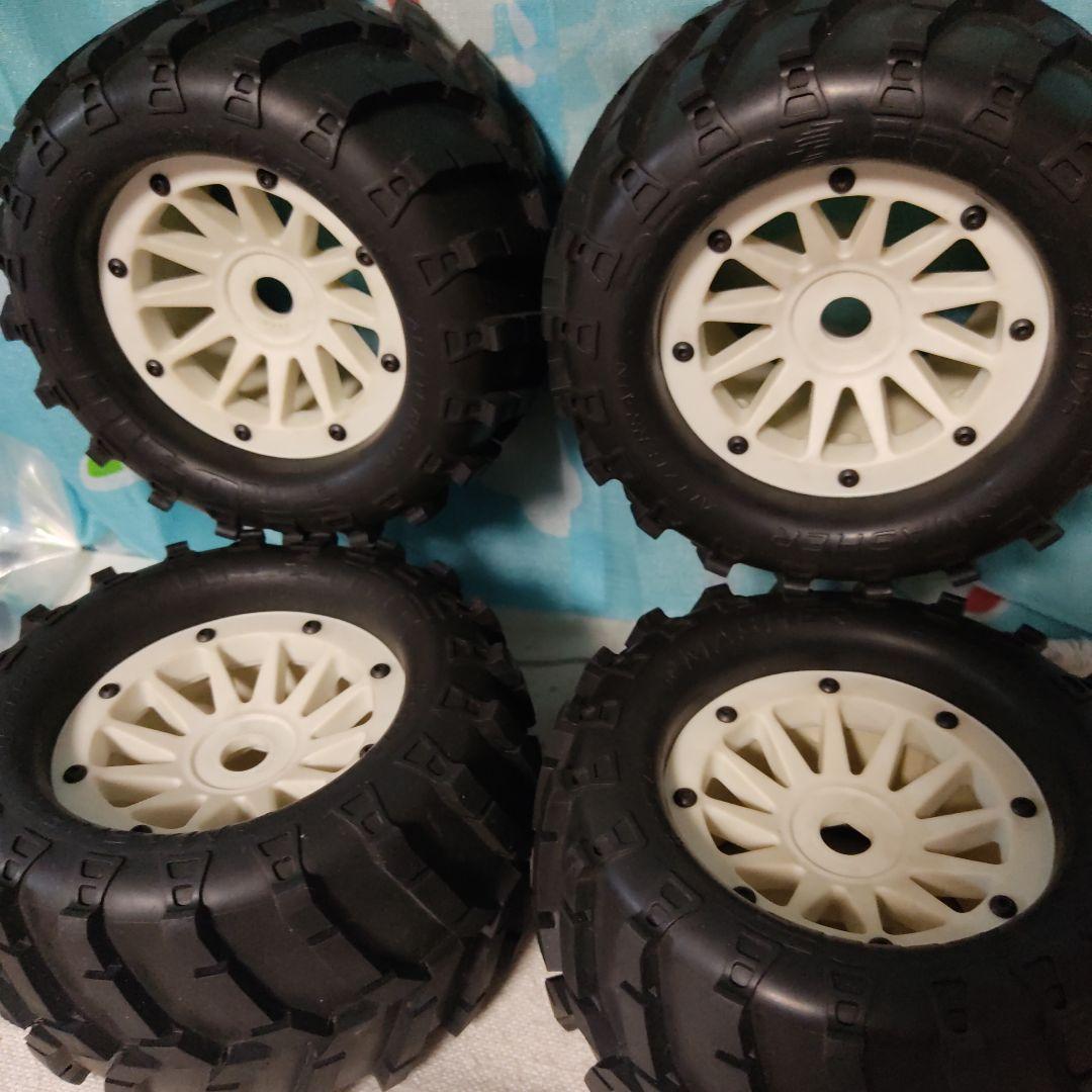 hpi トラクサス　ビードロックホイール　タイヤ