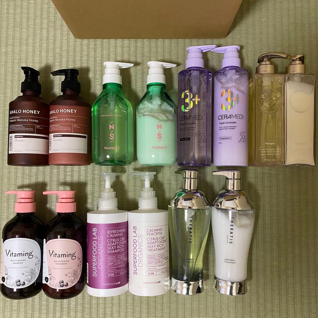 シャンプーとトリートメント14本詰め合わせBOX