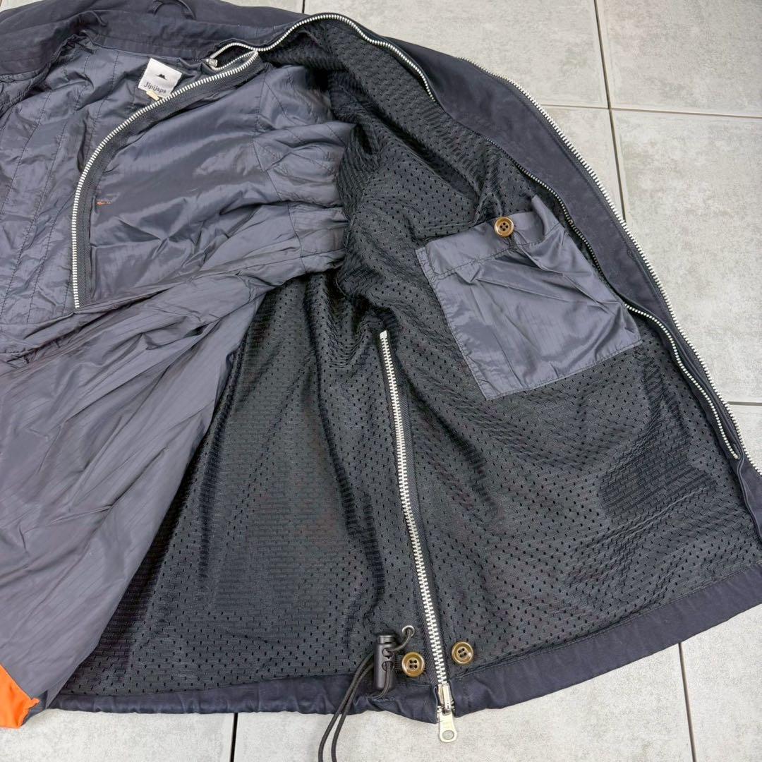 jipijapa zip gimmick reversible jacket - メルカリ