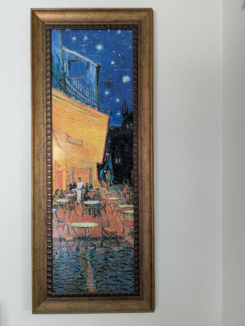 ゴッホ 夜のカフェテラス