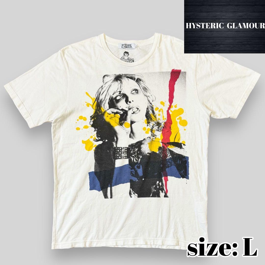 ヒステリックグラマー × コートニーラブ コラボ 両面プリント Tシャツ