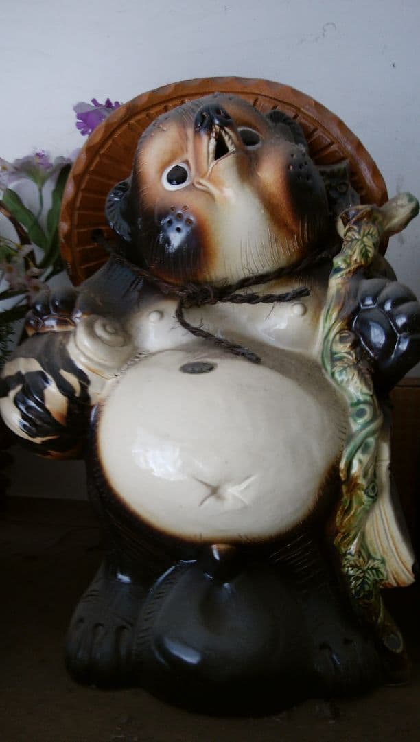 信楽焼の狸