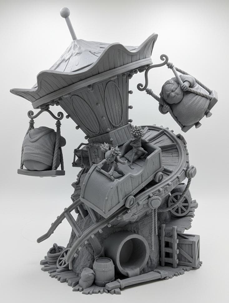 リトルナイトメア 1/10 未塗装未組立 フィギュア ガレージキット