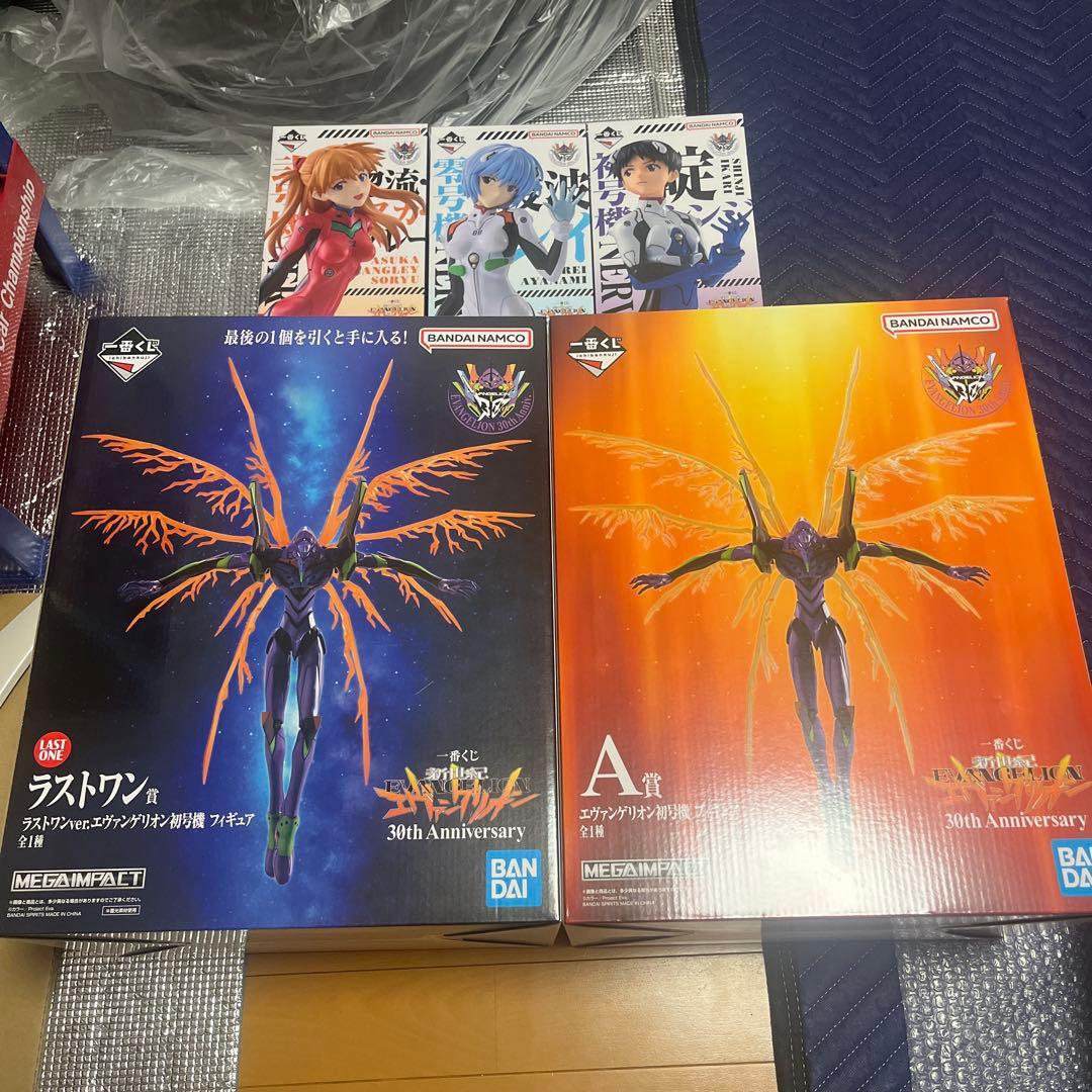 ✿新品✿ 未開封 一番くじ エヴァンゲリオン 上位賞 フルコンプリート ５種