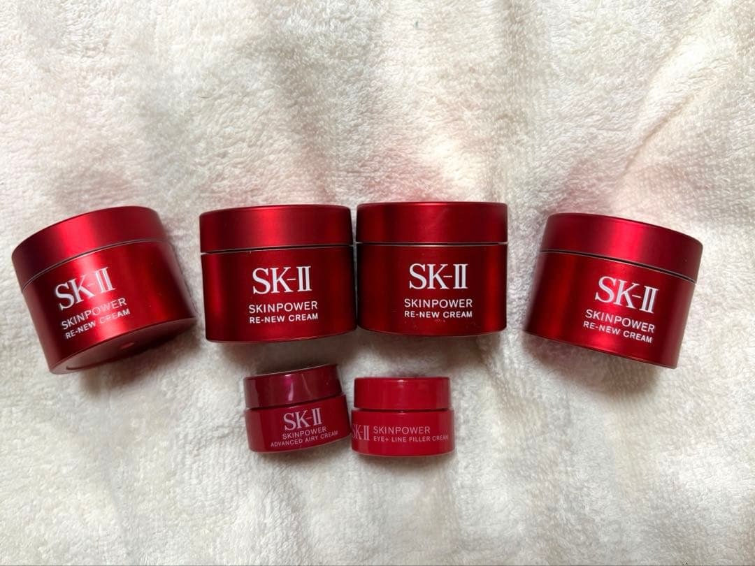 SK-II スキンパワー リニュー クリーム15gx4個プラスサンプル