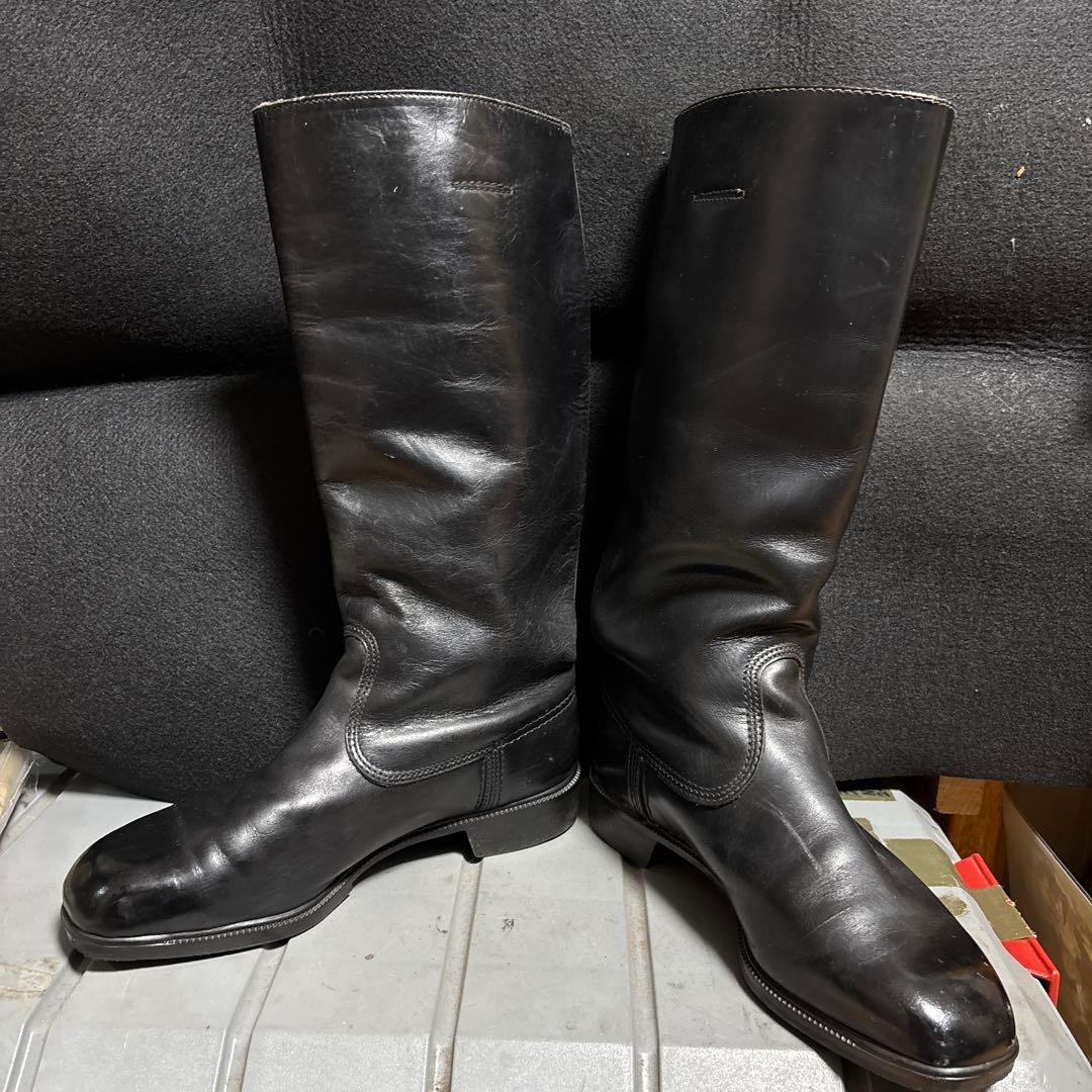 ドイツ軍 実物 ジャックブーツ 28 美品 特攻ブーツ バイク ミリタリー