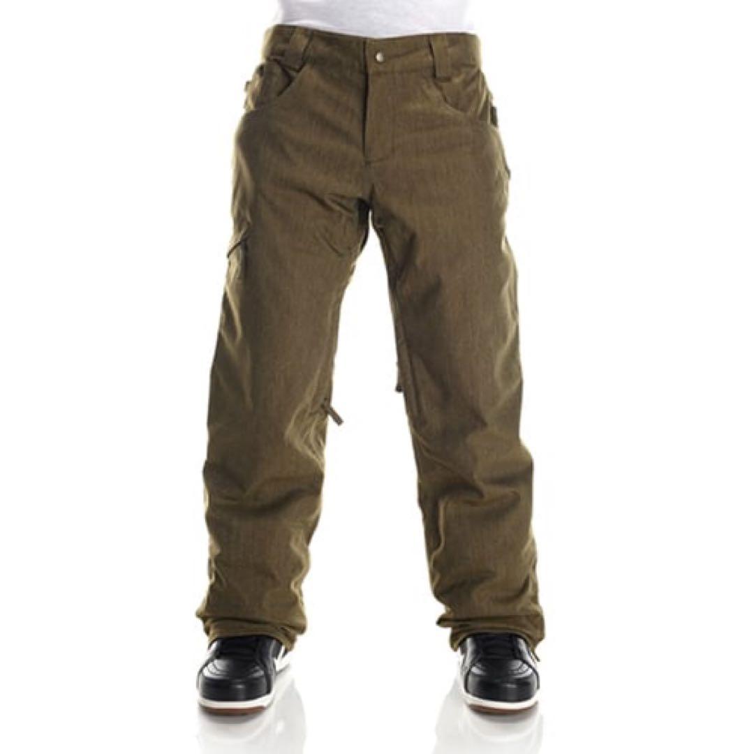 686 スノーボードウエアパンツ オリーブデニム Mサイズ