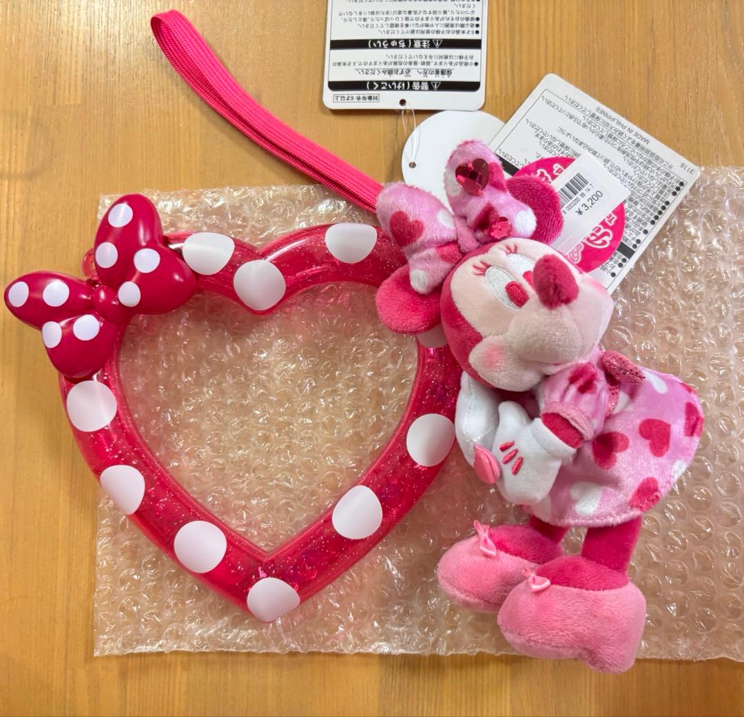 ディズニー ミニー パルパルーザ ハートフルリング ぬいぐるみチャーム