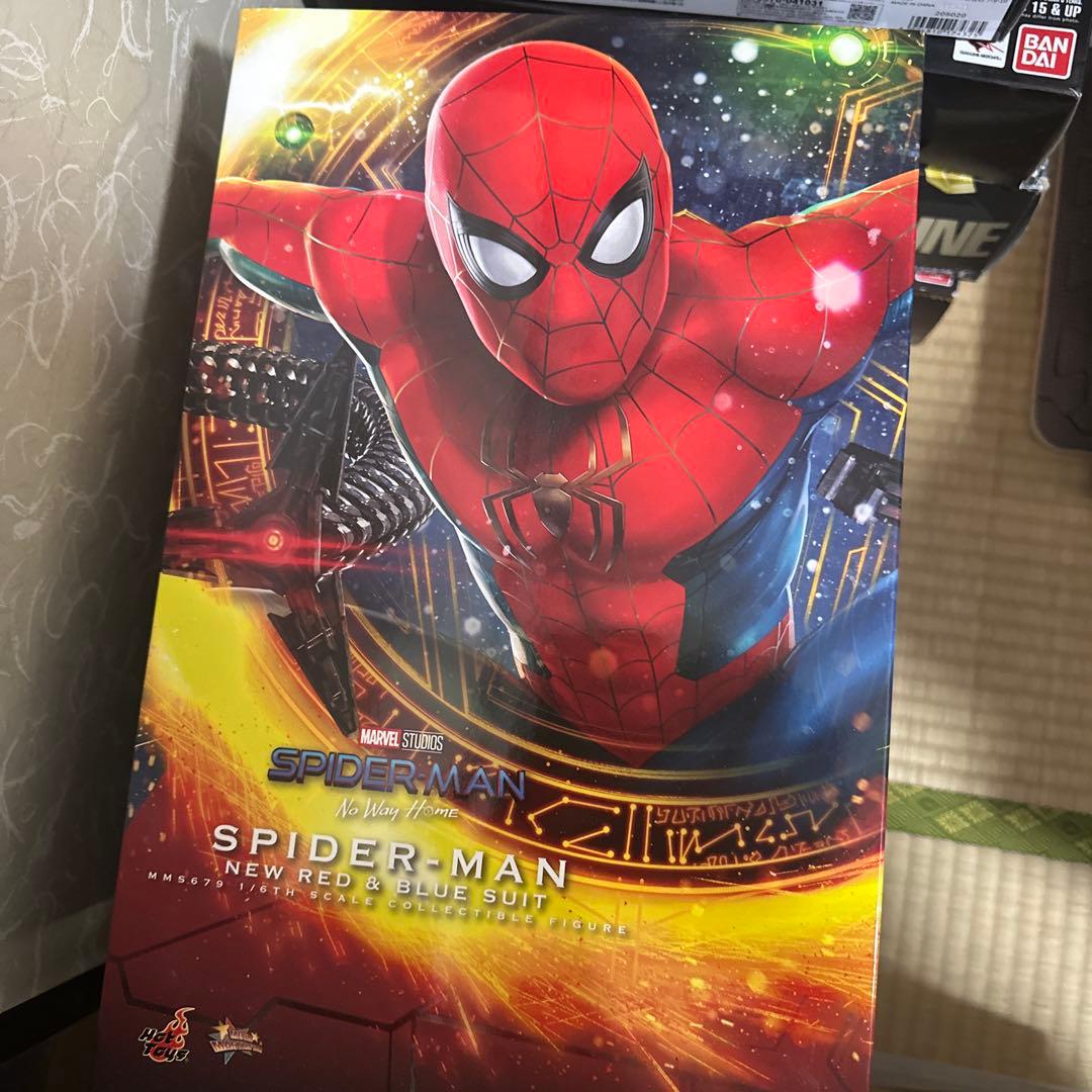 ホットトイズ スパイダーマン ニュー・レッド＆ブルースーツ ノー・ウェ
