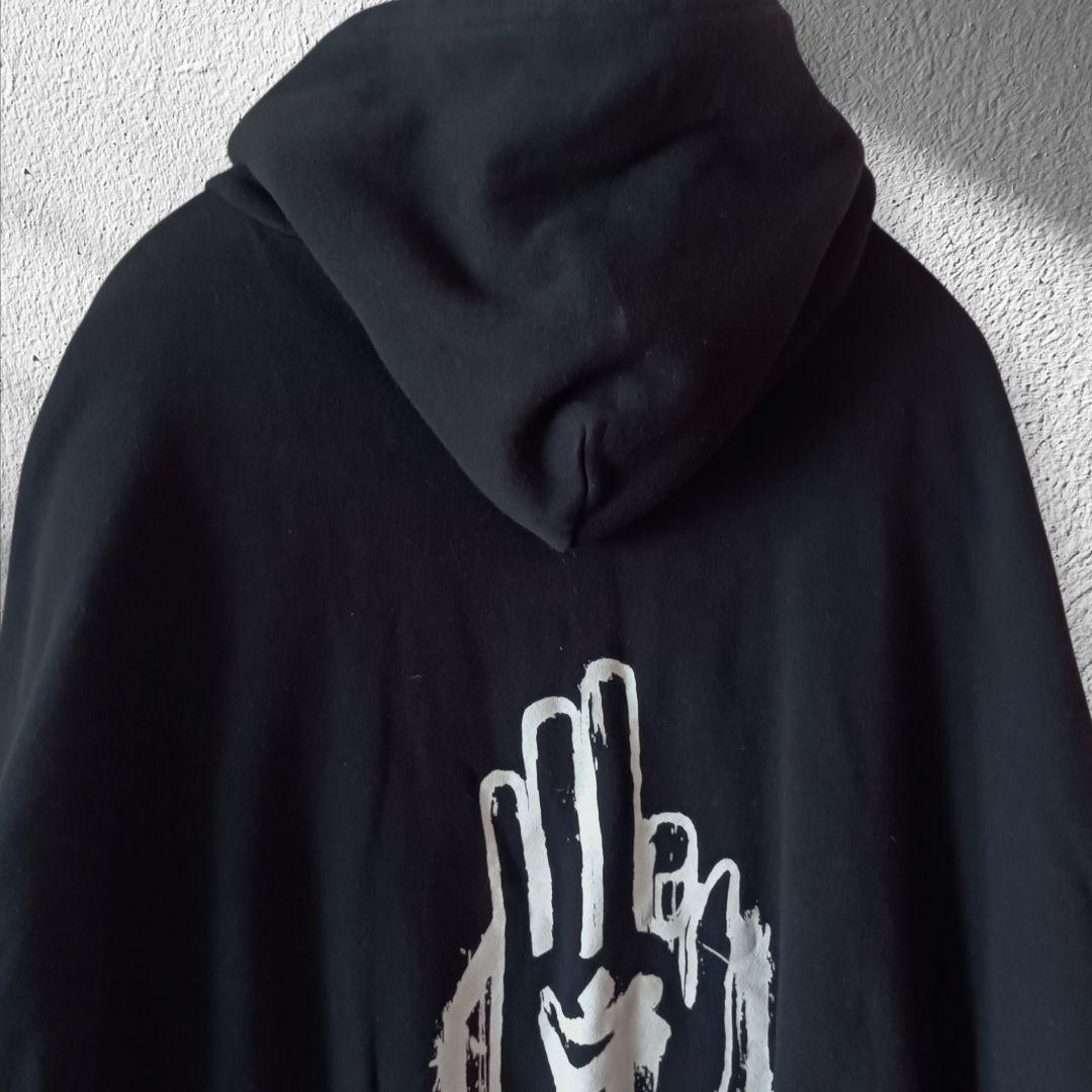 真天地開闢集団ジグザグ 参拝装束 最高 ジップアップパーカー 呪文