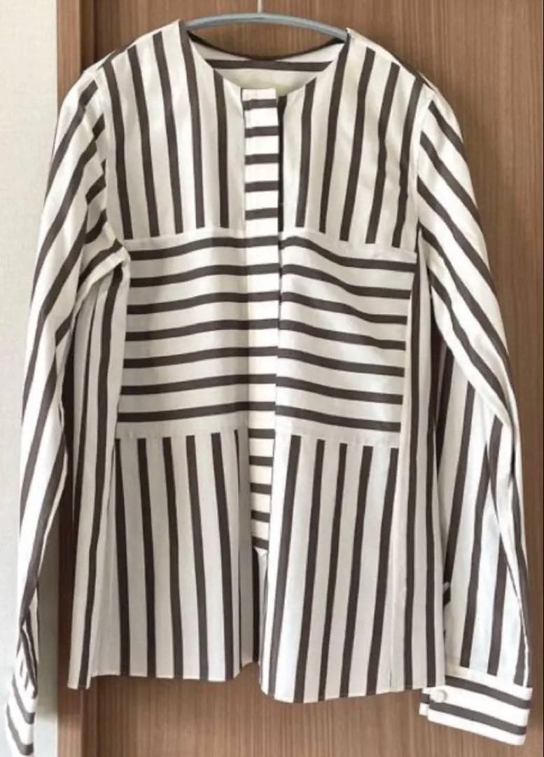 シクラス　アイコニックブラウス　secret closet コットンシルク シルクシフォン フリルヨークブラウス（シャツ & ブラウス）｜CYCLAS