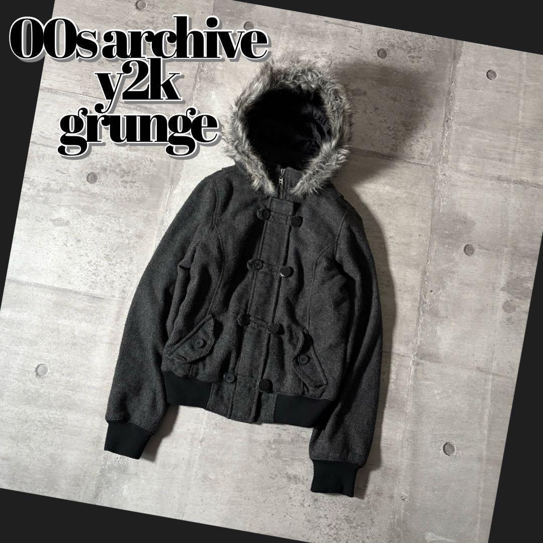 00s archive tweed N2-B far bomber jacket - メルカリ