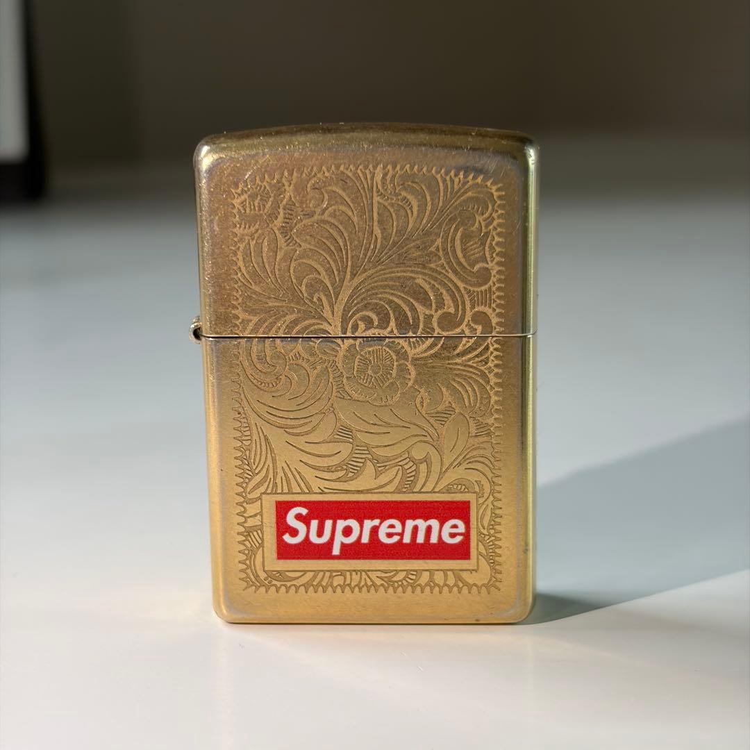 Supreme × Zippo シュプリーム 真鍮