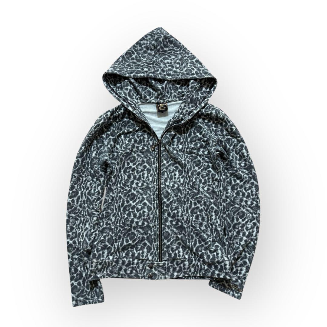 kkk　Roen ヒョウ柄 レオパード ジップパーカー 平成 お兄系