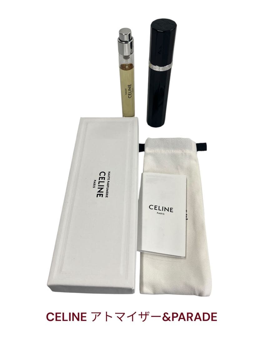 美品 CELINE セリーヌ トラベルスプレー アトマイザー&香水 PARADE