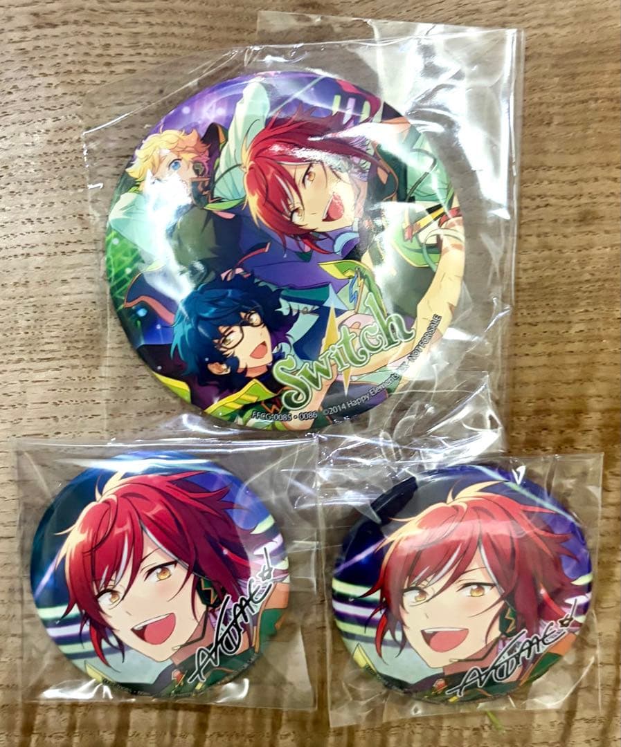 あんスタ Switch アルバム 特典 缶バッジ 逆先夏目 - メルカリ