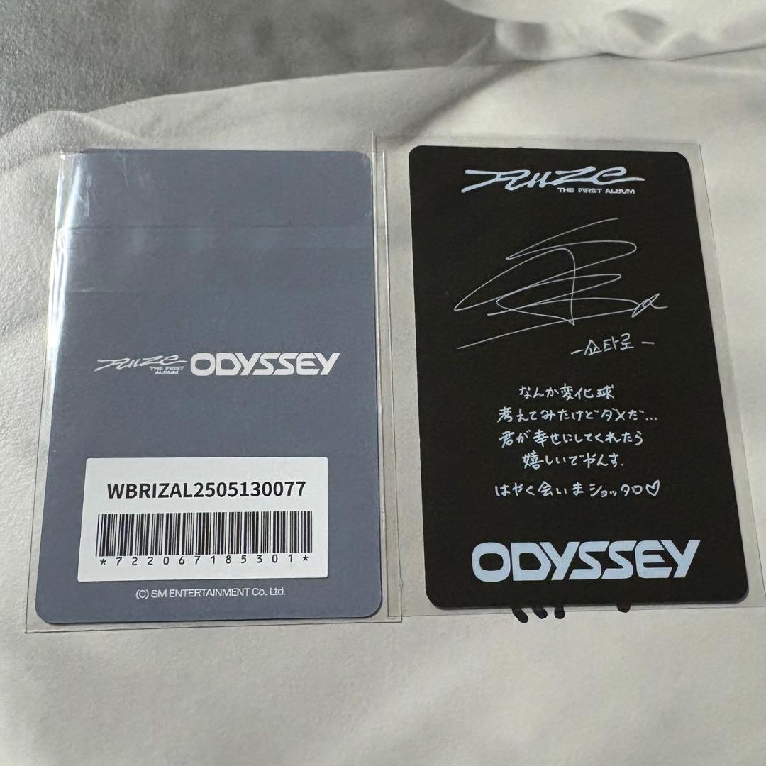 RIIZE ODYSSEY ショウタロウ ラキドロ トレカ - メルカリ