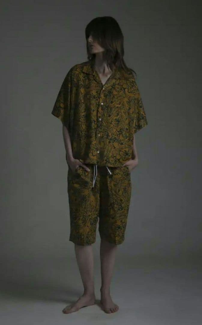 【新品】定価7万円 ATHA ペイズリー柄 シャツ セットアップ 楽天市場】ペイズリー柄 セットアップ メンズ ジャージ 半袖 ゆったり