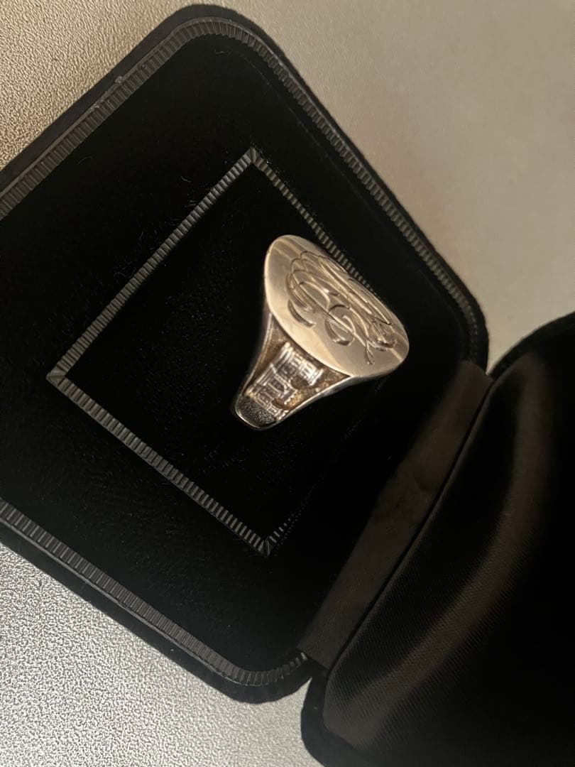 米軍 ヴィンテージリング シルバーリング ミリタリーリング シグネット