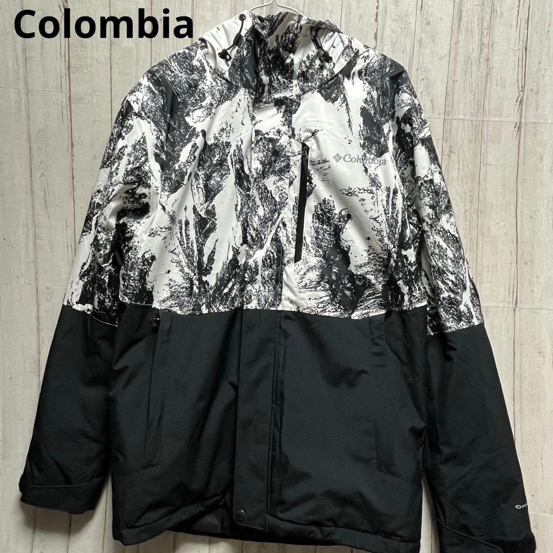 Columbia スノーボードジャケット 白/黒 2489-0526-1.jpg