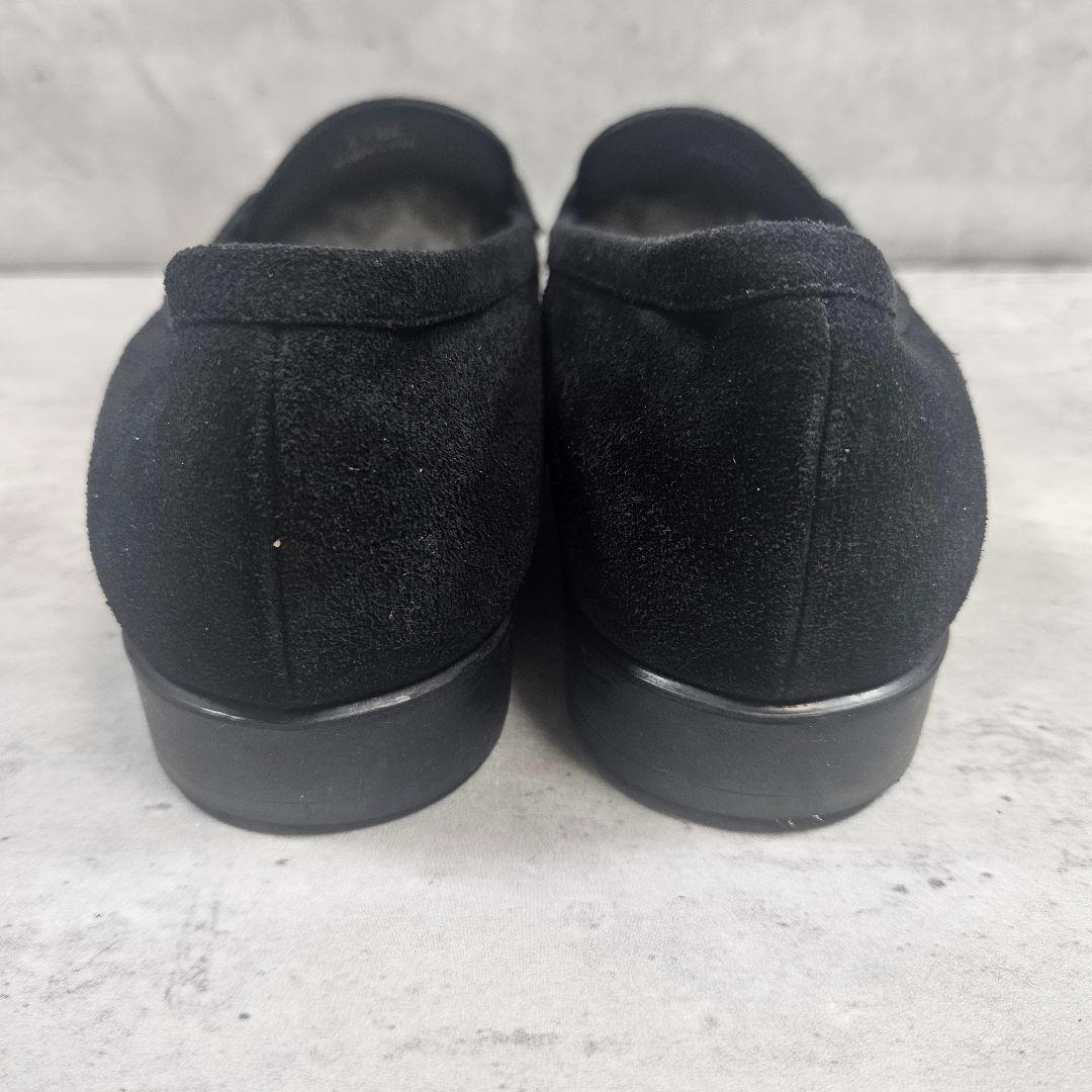 cha.様❣️専用 TOD'S ローファー スエード ブラック 金バックル