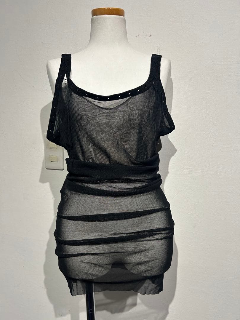 勒*様 jeanpaul gaultier ゴルチェ　パワーネット　キャミソール