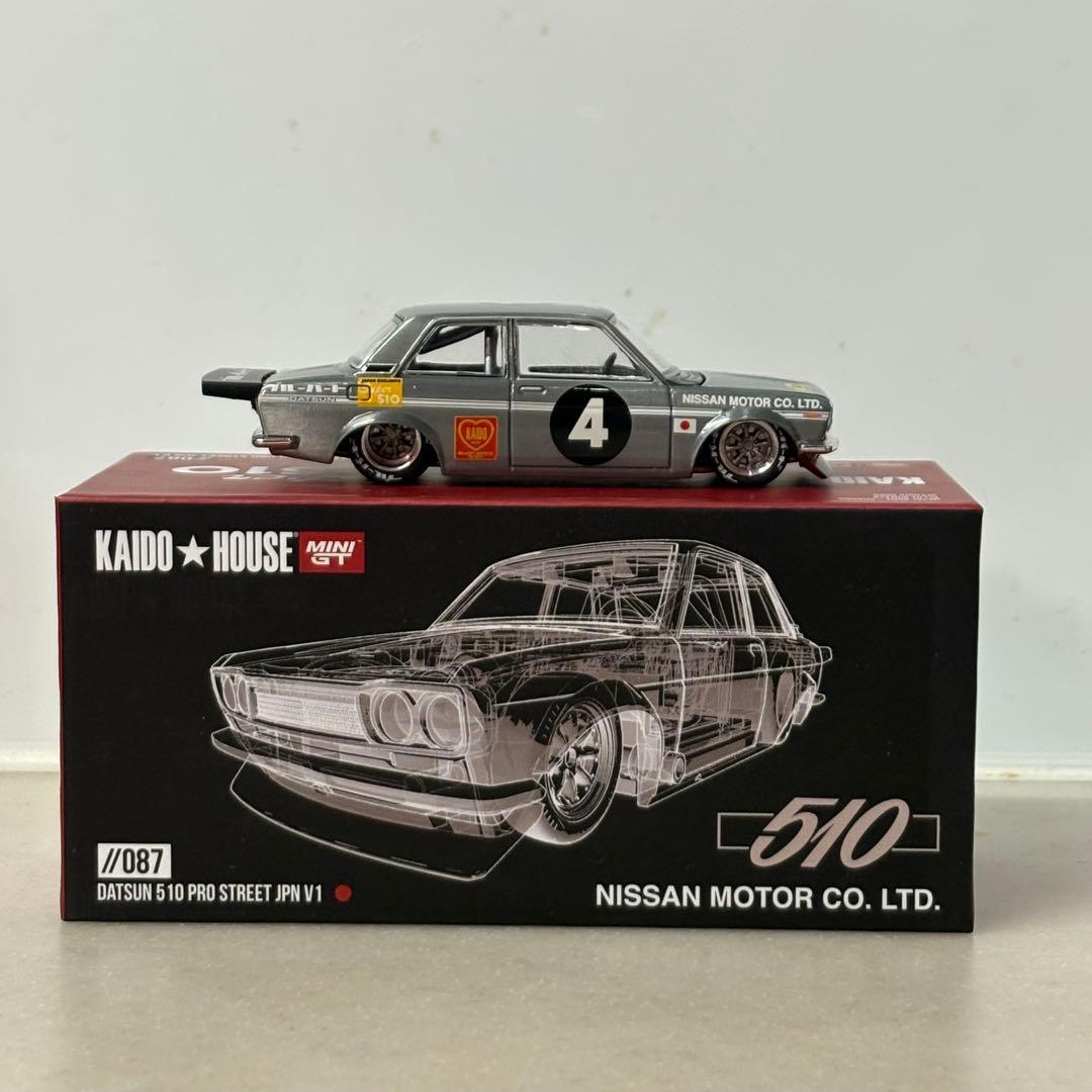 Datsun 510 Pro Street JPN V1 ミニカー