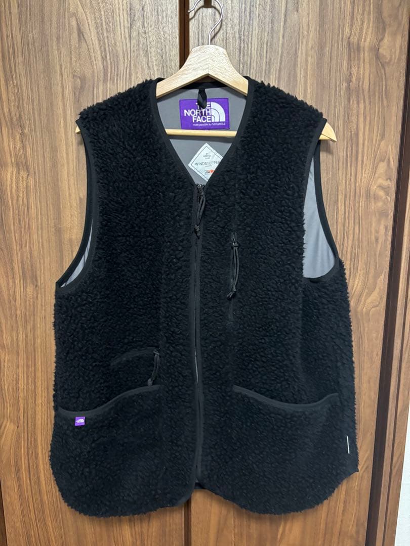 [ノースフェイス]Wool Boa WINDSTOPPER Field Vest