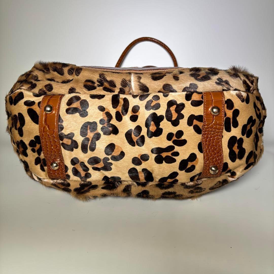 ✨️良品✨️muta ムータ 8バッグ ハラコ レザー ボストンバッグ