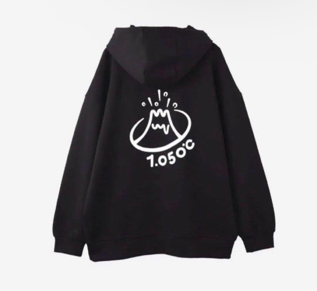 滝沢秀明 デザイン 1.050℃ 限定パーカー 黒Sサイズ