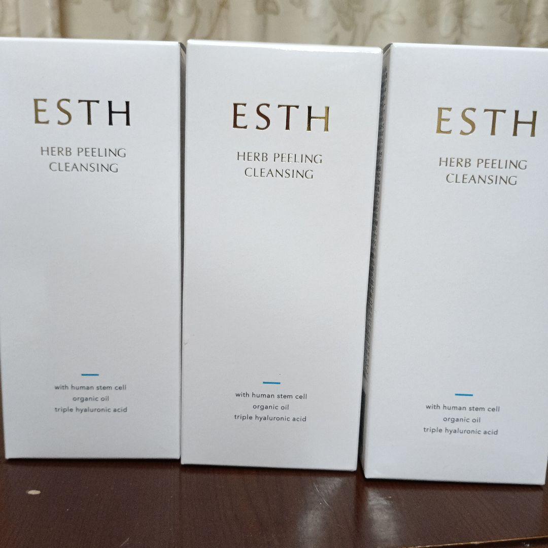 ESTH HERB PEELING CLEANSING　120g 3本セット