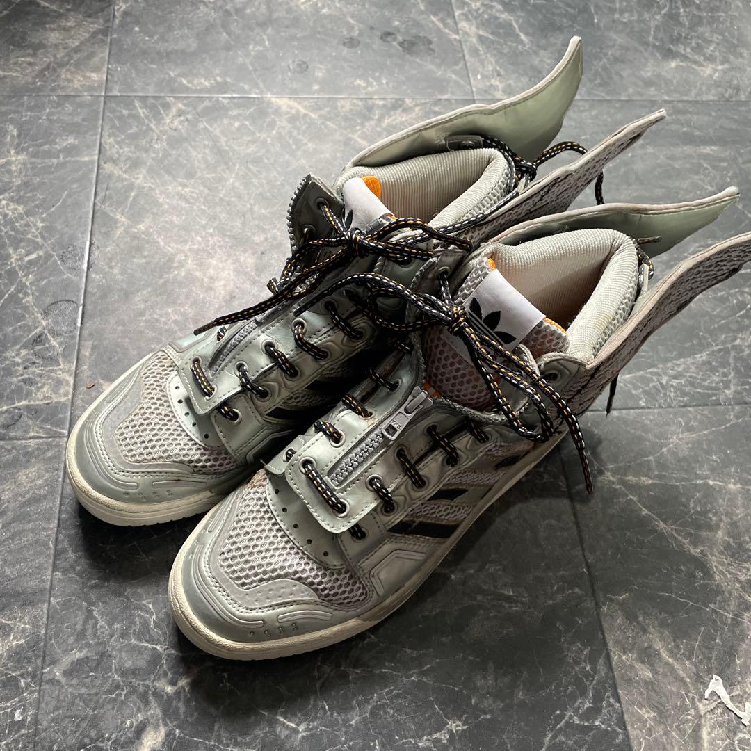 adidas× Jeremy Scott ウイングメッシュデザインスニーカー