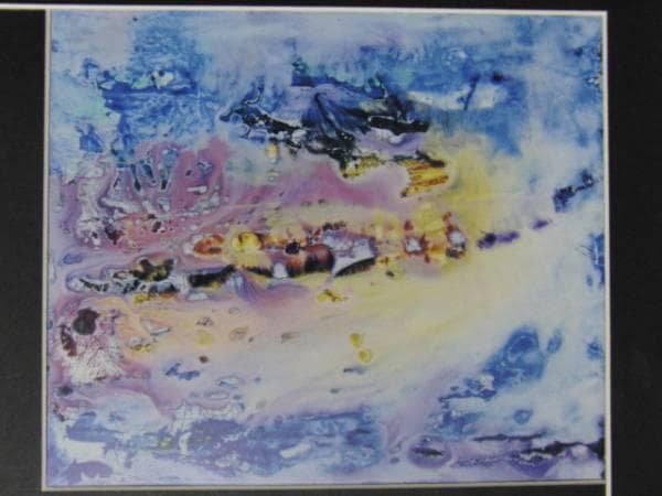 崔和傳、AGUR 7、希少な額装用画集より、美品、新品額装付