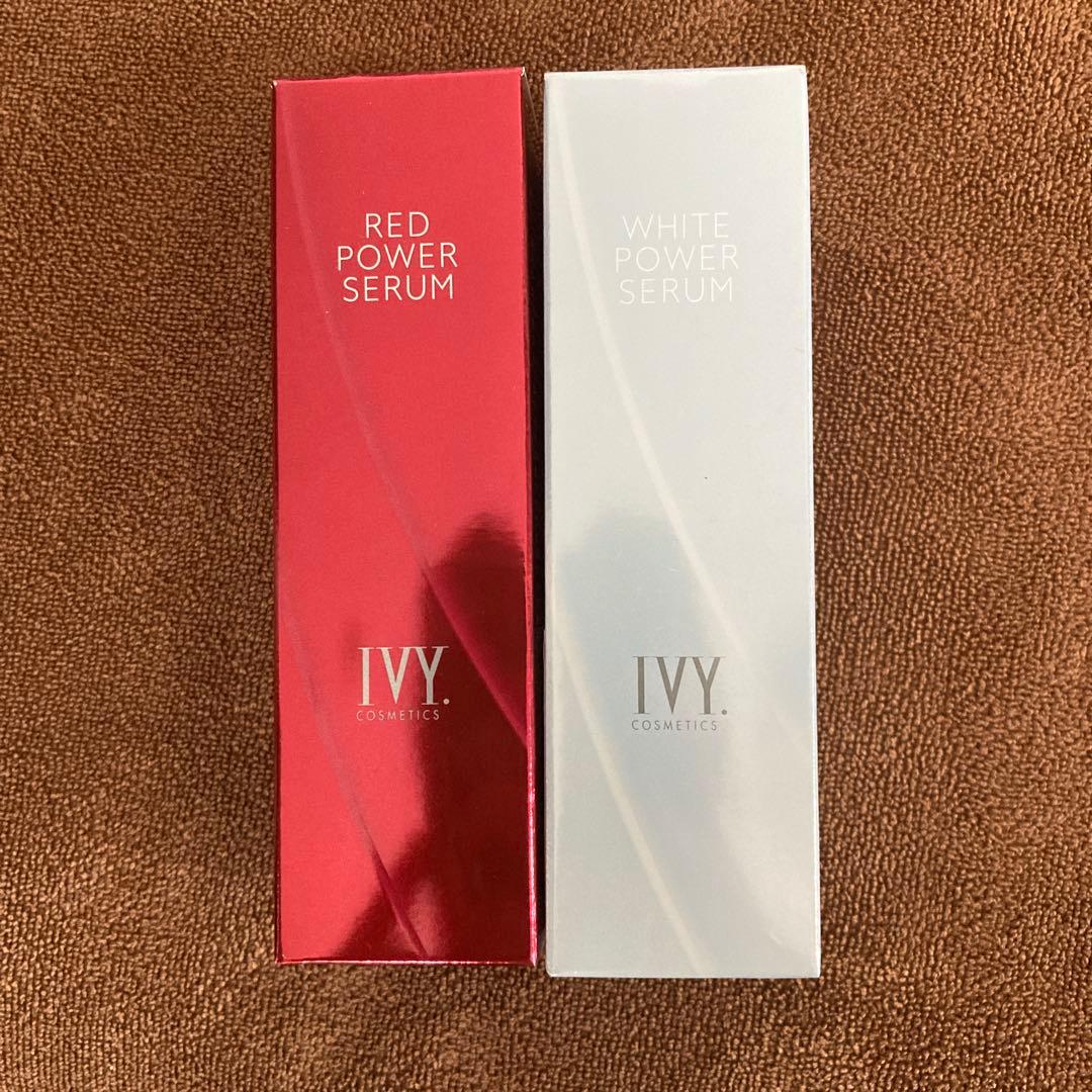 IVY RED POWER SERUM & ホワイトパワーセラムセット