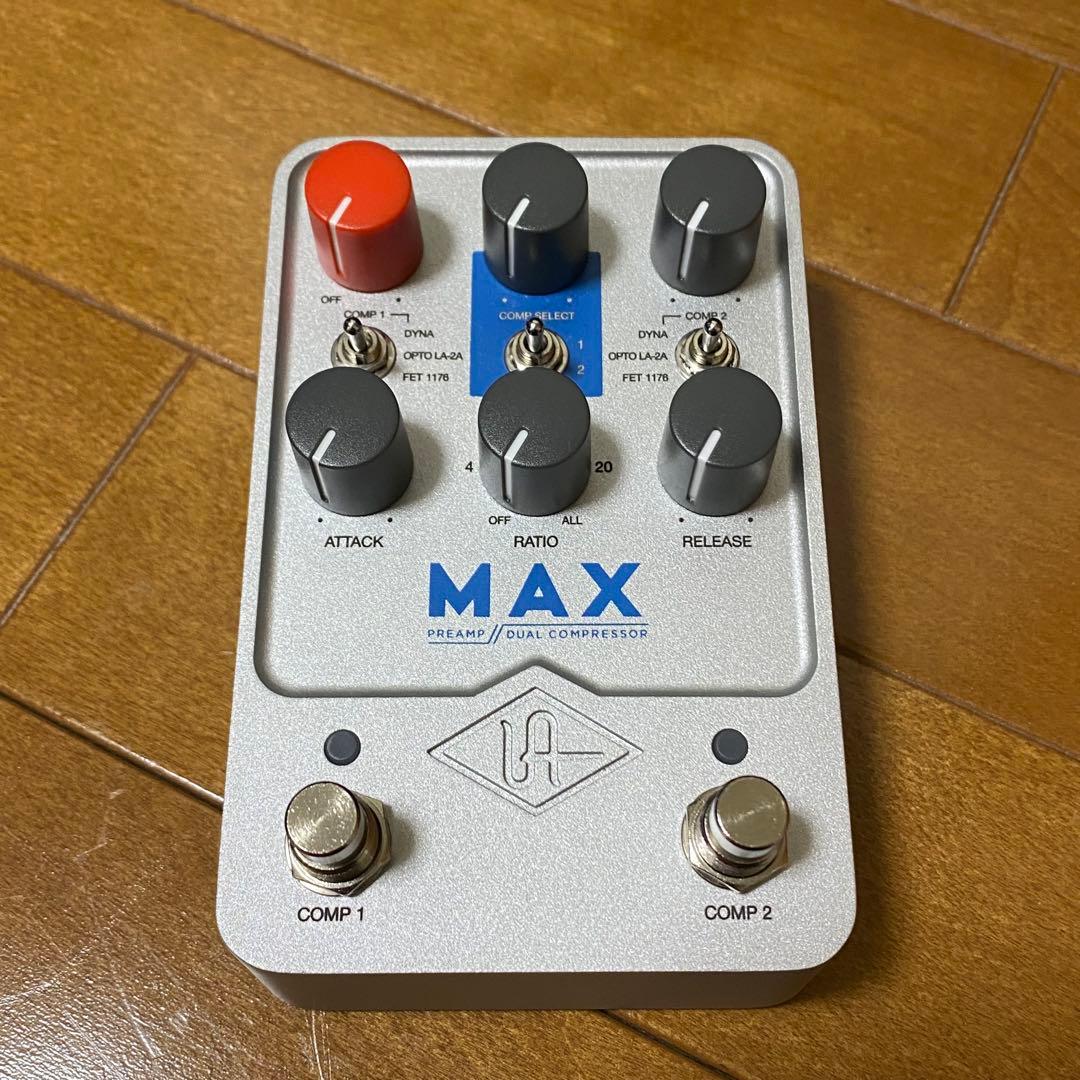 ギター UAFX MAX Preamp / Dual Compressor