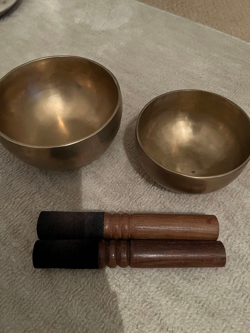 シンギングボウル　2個セット　神戸セレクトショップ購入価格4万2000円