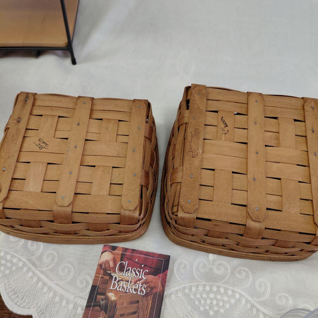 ロンガバーガー アイアンラック バスケット付き インテリア