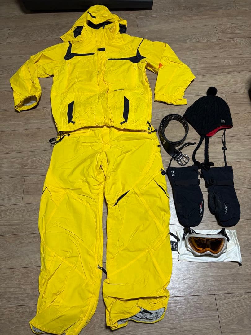 kissmark スノーボードウェア LLサイズ イエロー