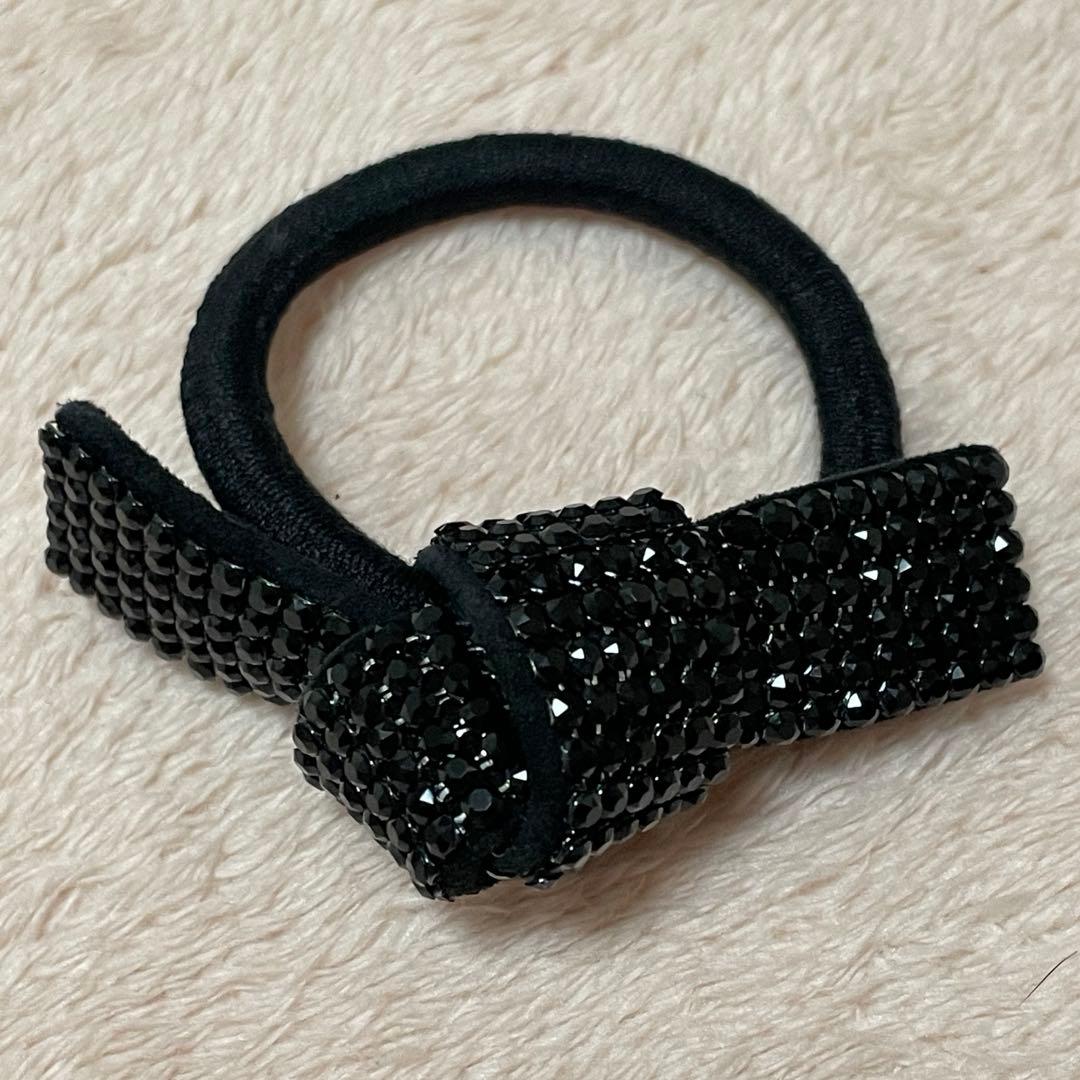 【Mimi】オードリー/ドレスポニー/ブラック/ゴム交換済み【美品】