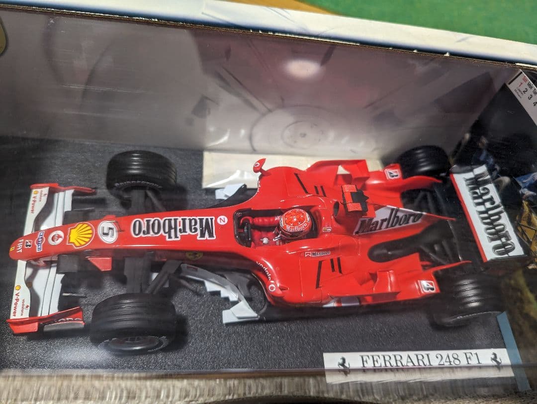 フェラーリ Ｆ１ 248模型 ミニカー公式ライセンス製品 シューマッハ仕様