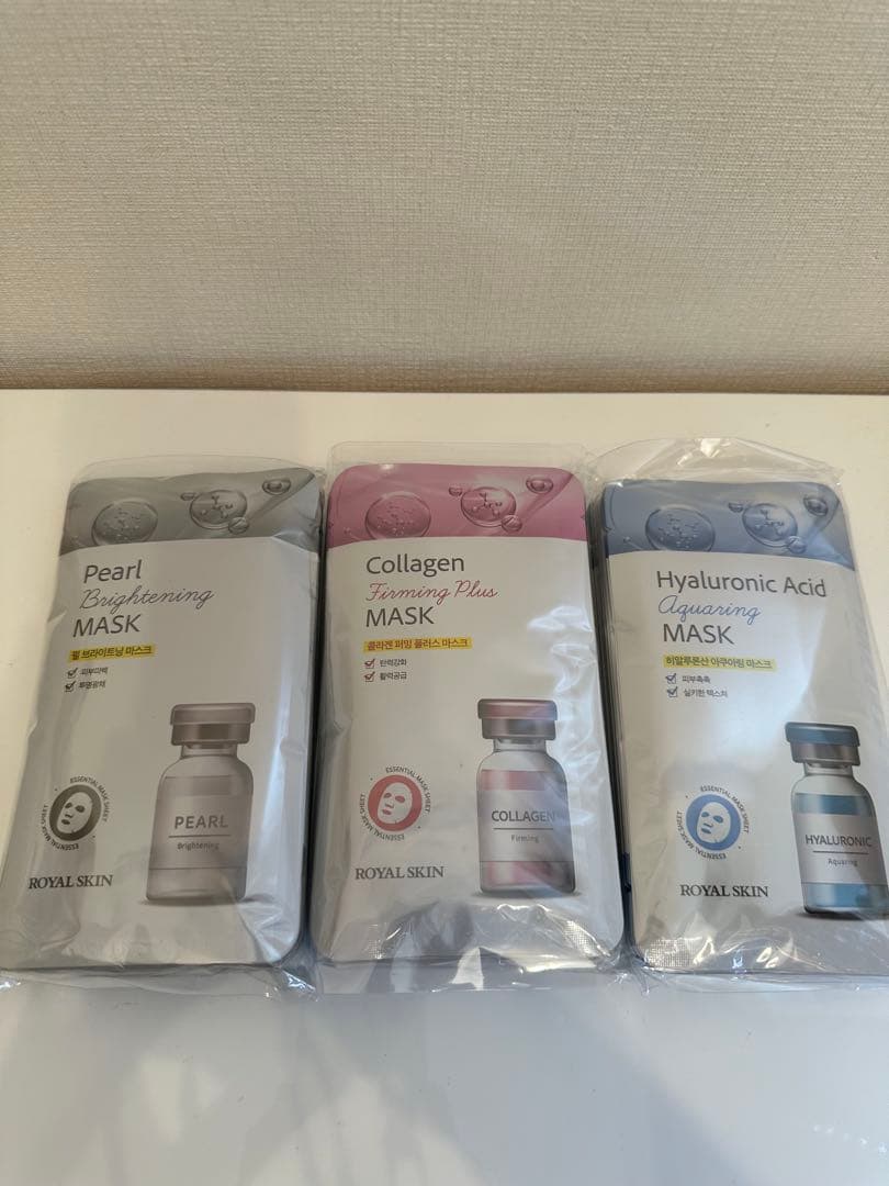 普段使いフェイスマスク３種×10枚　　お取り置き