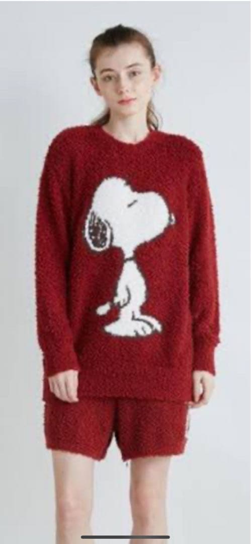 ジェラートピケ　　スヌーピー　 プルオーバー&ショートパンツ gelato pique（ジェラート ピケ）」【PEANUTS meets GELATO PIQUE