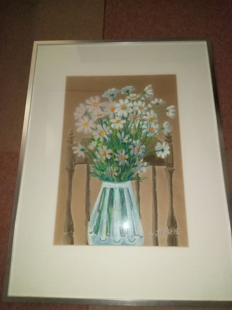 田中秀頴　秋桜子　パステル画