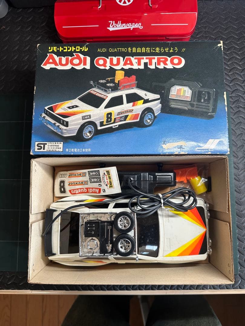 超激レア　レトロ　ラジコン　未使用 アウディクアトロ 超激レア レトロ 未使用ラジコン アウディクアトロ｜Yahoo!フリマ（旧